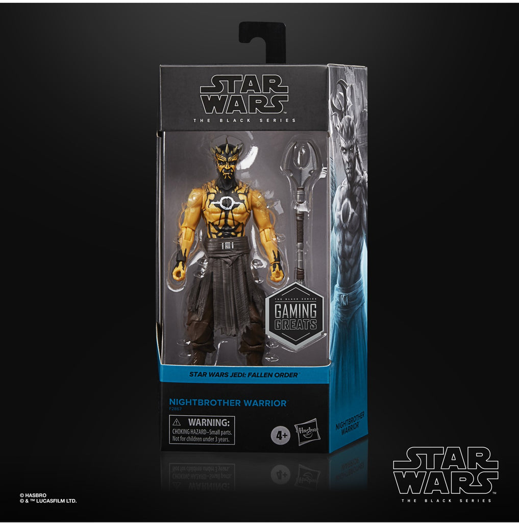 Star Wars: The Black Series - Gaming Greats - Nightbrother Warrior Action Figure (F2867) LOW STOCK
