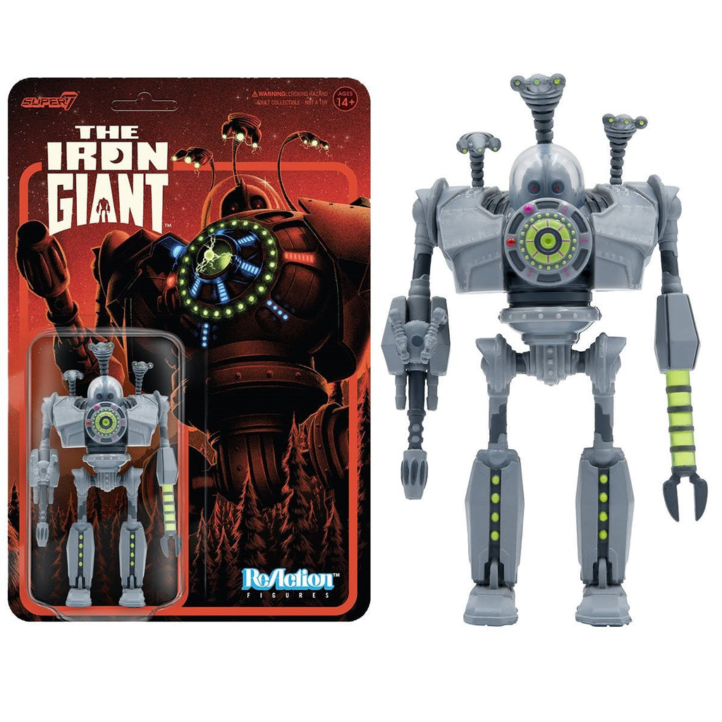 Super7 ReAction Figures - The Iron Giant - Attack Action Figure LOW STOCK