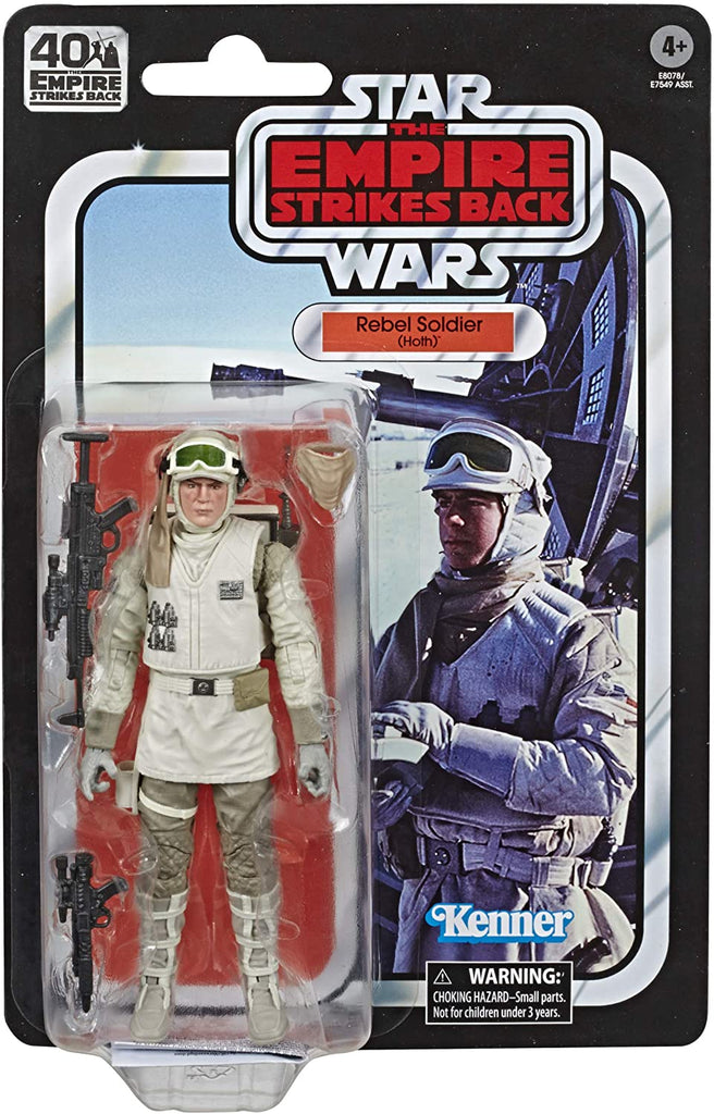 Star Wars: The Black Series - Empire Strikes Back - Rebel Soldier (Hoth) Action Figure (E8078) LOW STOCK