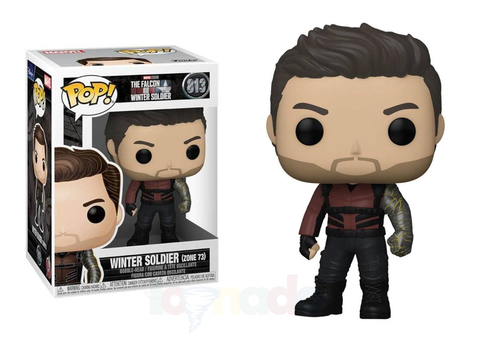 Funko Pop! Marvel #813 - Falcon and the Winter Soldier - Winter Soldier (Zone 73) Vinyl Figure LOW STOCK