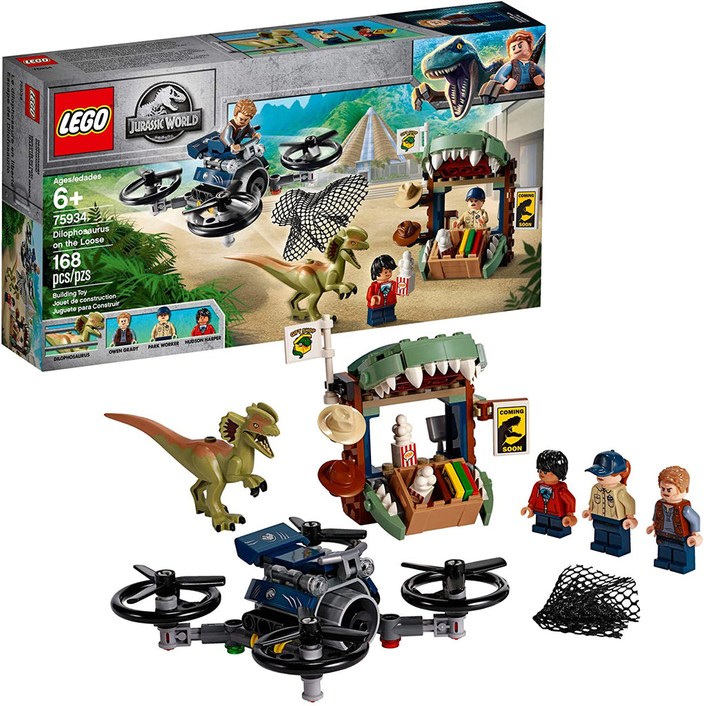 Dilophosaurus Lego Technic Jurassic World 1x Lego Tier Dinosaurier