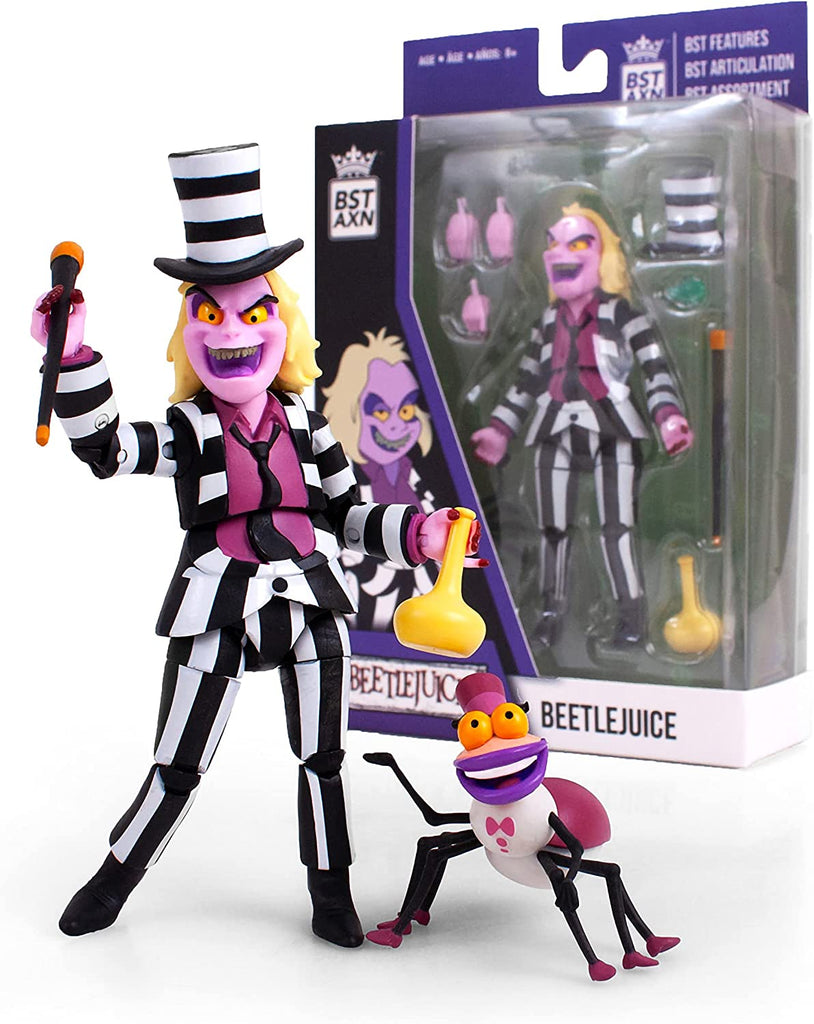 The Loyal Subjects - BST AXN - Beetlejuice (Animated) - Beetlejuice Action Figure (35544) LOW STOCK