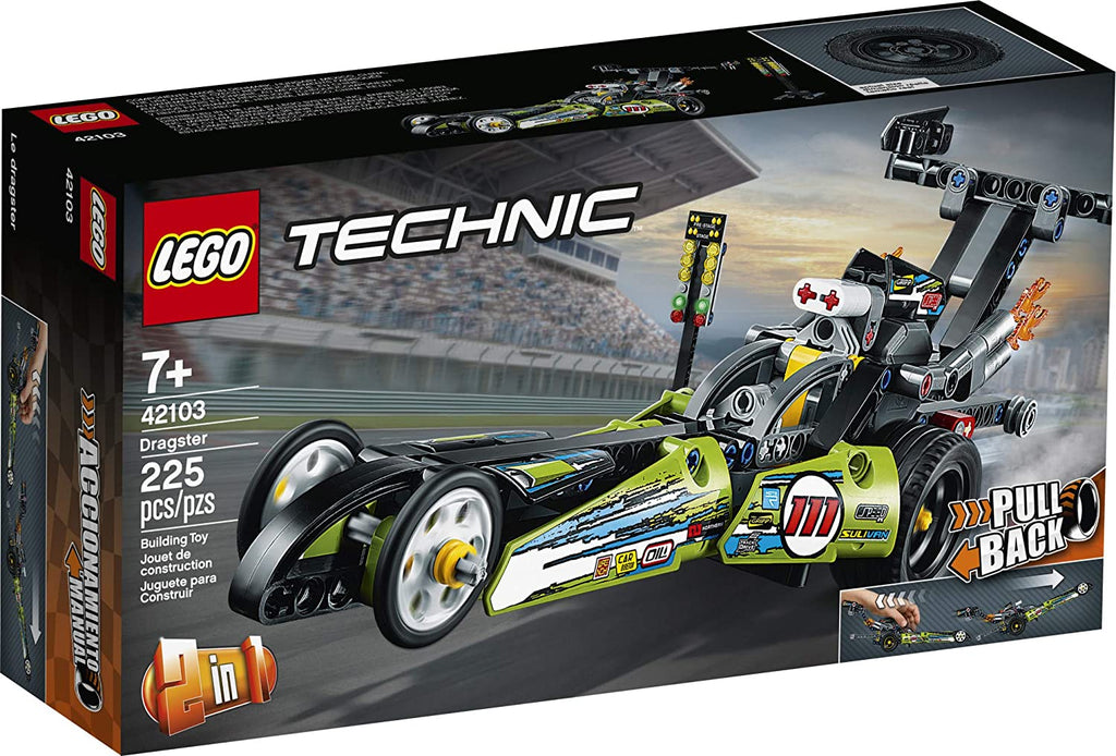 LEGO Technic - Dragster (42103) 2-in-1 Building Toy