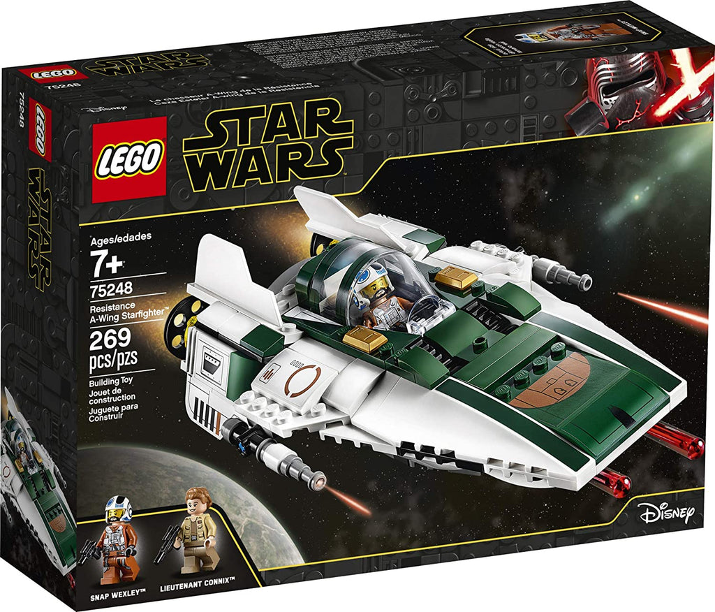 LEGO Star Wars Rise of Skywalker: Resistance A-Wing Starfighter (Phantom) Retired Building Toy 75248 LAST ONE!