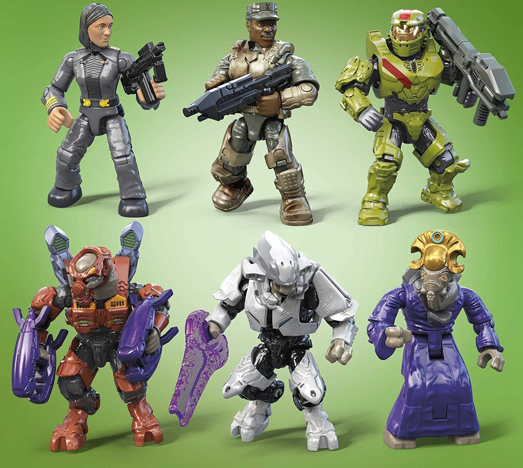 Mega Construx Pro Builders Halo 20th Anniversary Character Pack