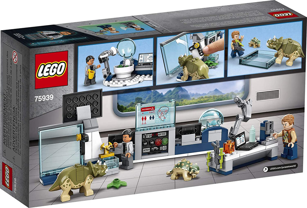 LEGO Jurassic World - Dr. Wu's Lab: Baby Dinosaurs Breakout (75939) Building Toy