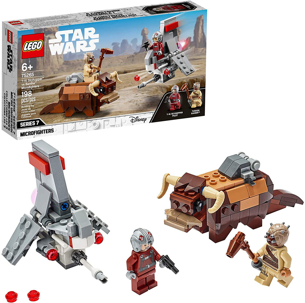 LEGO Star Wars Microfighters - T-16 Skyhopper vs Bantha Microfighters (75265) Retired Building Toy LOW STOCK