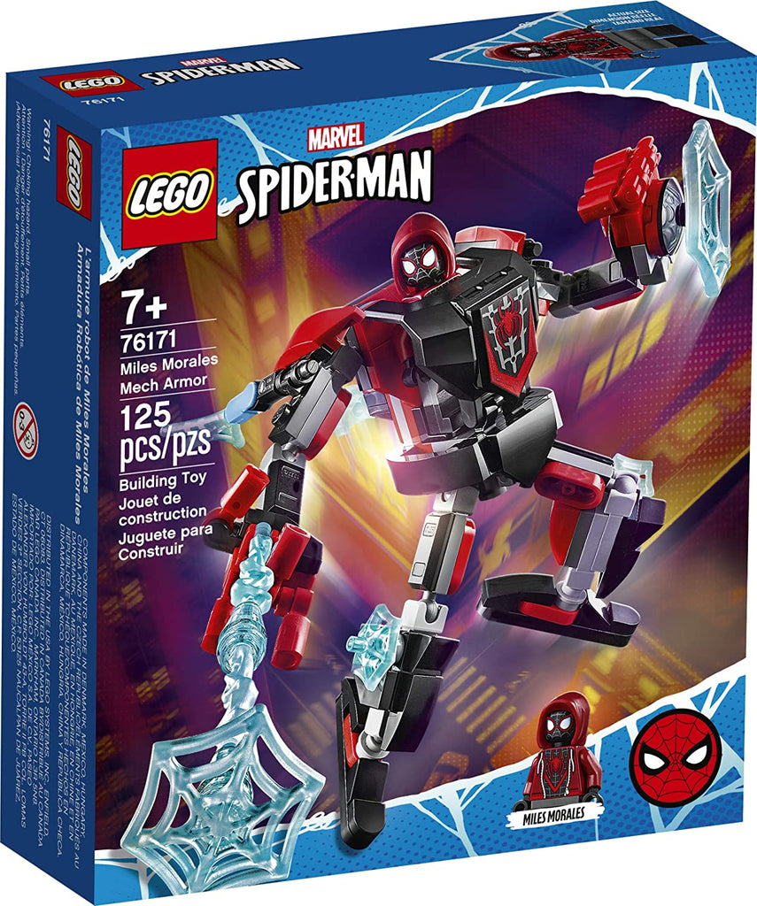 LEGO Marvel Spider-Man - Miles Morales Mech Armor (76171) Retired Building Toy LOW STOCK