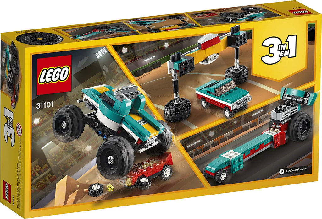 LEGO Creator 3-in-1 - Monster Truck (31101) Building Toy LOW STOCK
