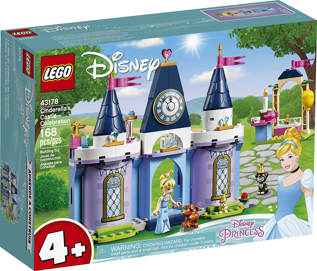 LEGO Disney - Cinderella’s Castle Celebration (43178) Building Toy