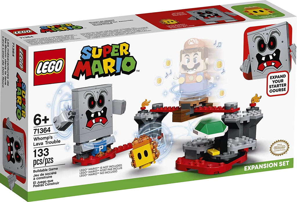 LEGO Super Mario - Whomp\'s Lava Trouble Expansion Set (71364) Buildable Game LAST ONE!