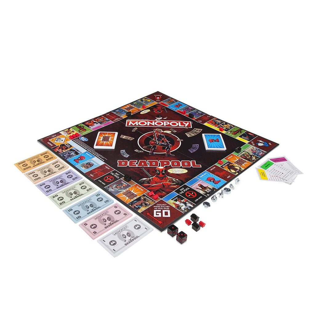 Hasbro Gaming - Monopoly: Deadpool Edition Board Game (64767) LOW STOCK