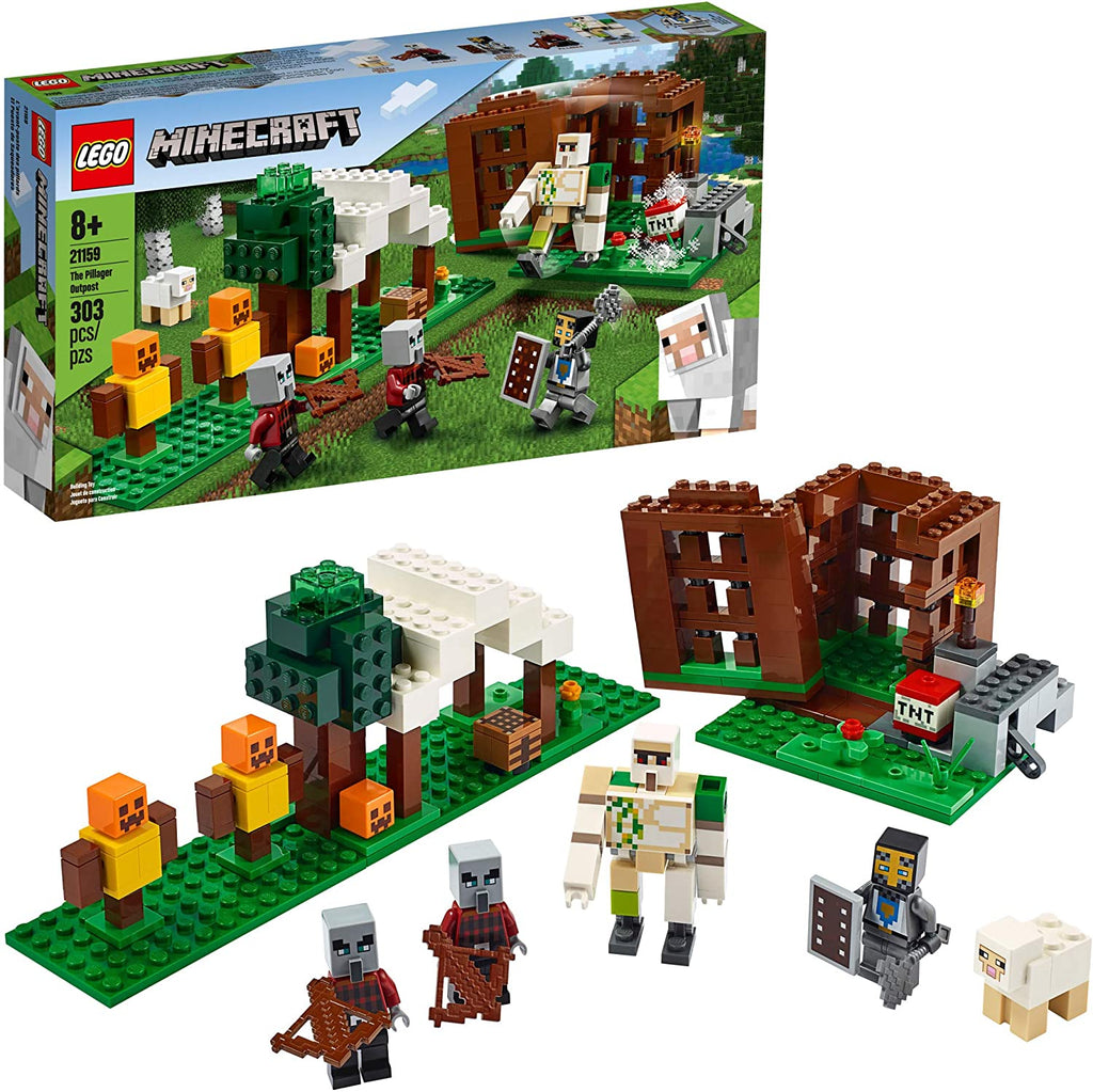 LEGO Minecraft - The Pillager Outpost (21159) Retired Building Toy
