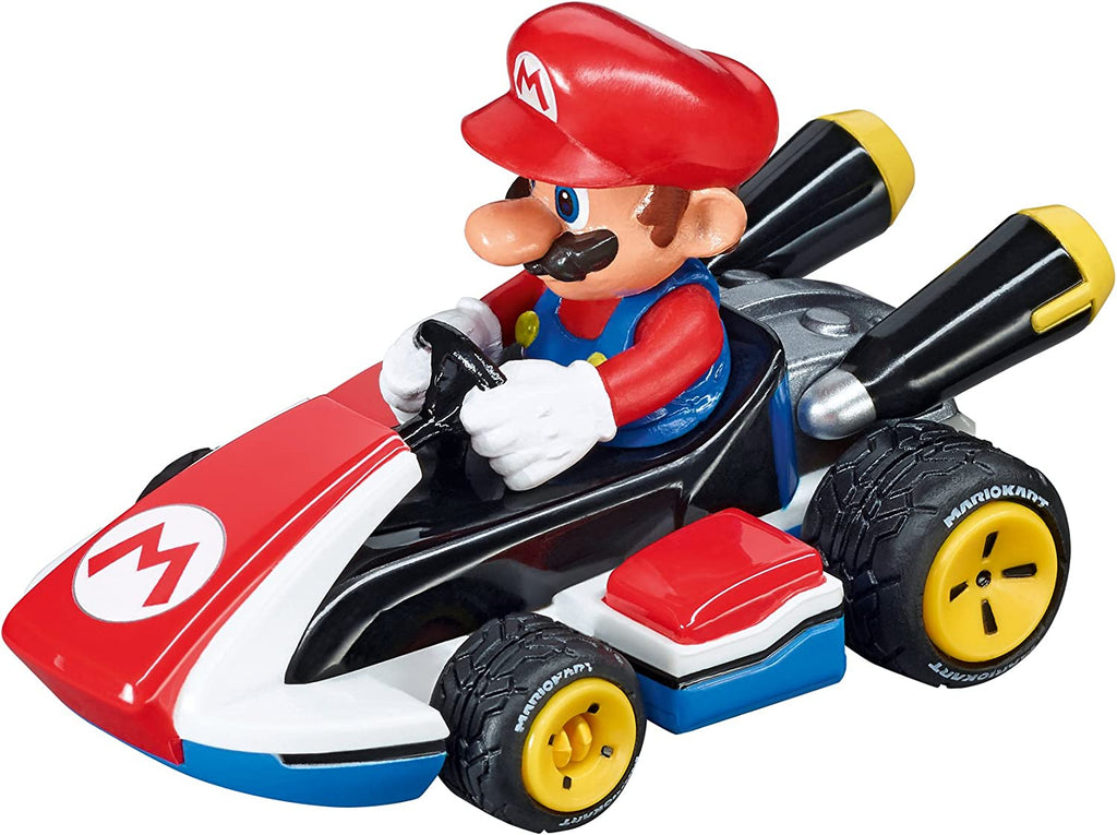 Carrera Mario Kart GO!!! Electronic 1:43 Slot Race Set w/Jump Ramp & Mario, Luigi Cars (63503) LOW STOCK
