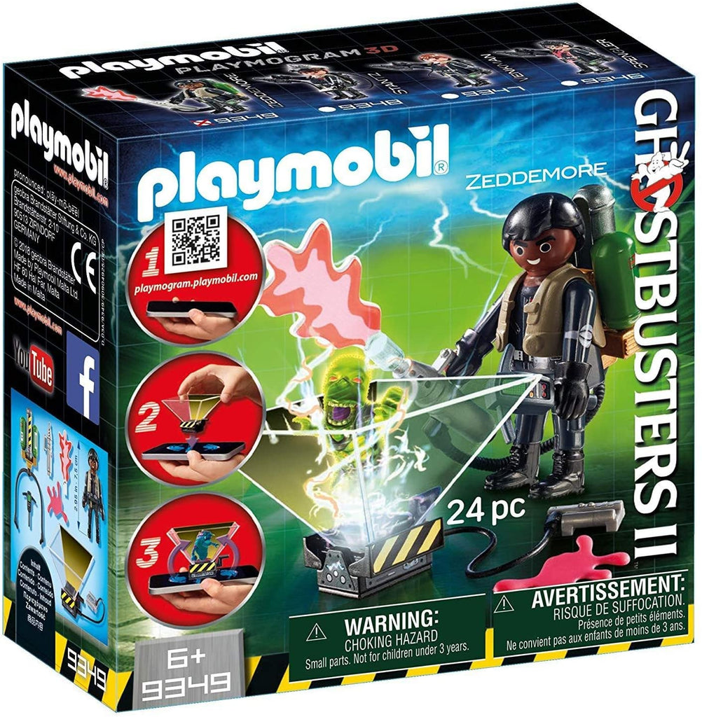 Playmobil Ghostbusters - Zeddemore (9349) Playset