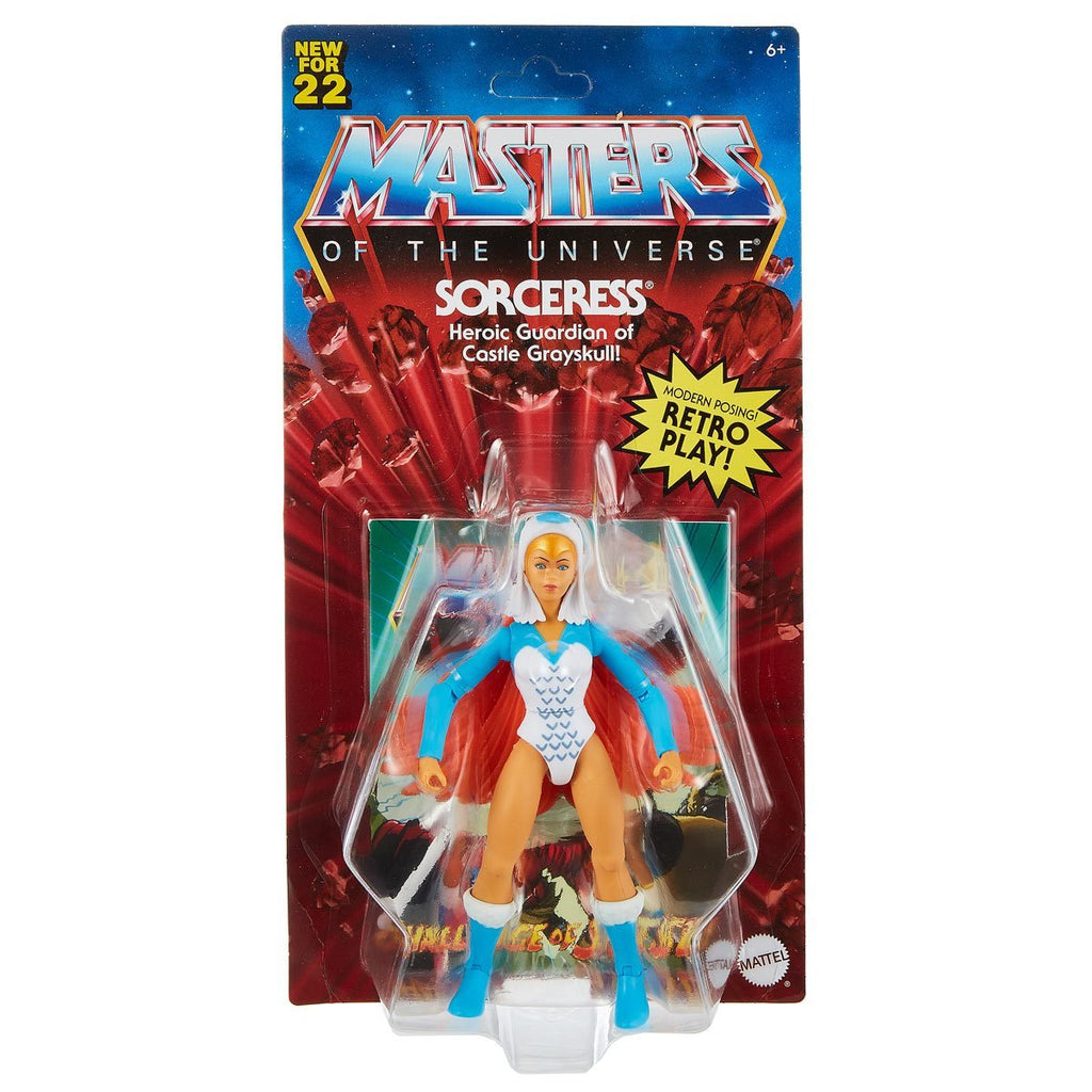 MOTU Masters of the Universe: Origins - Sorceress - Heroic Guardian of Castle Grayskull Action Figure (HDR91)