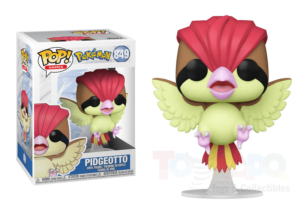 Funko Pop! Games #849 - Pokémon - Pidgeotto Vinyl Figure LOW STOCK