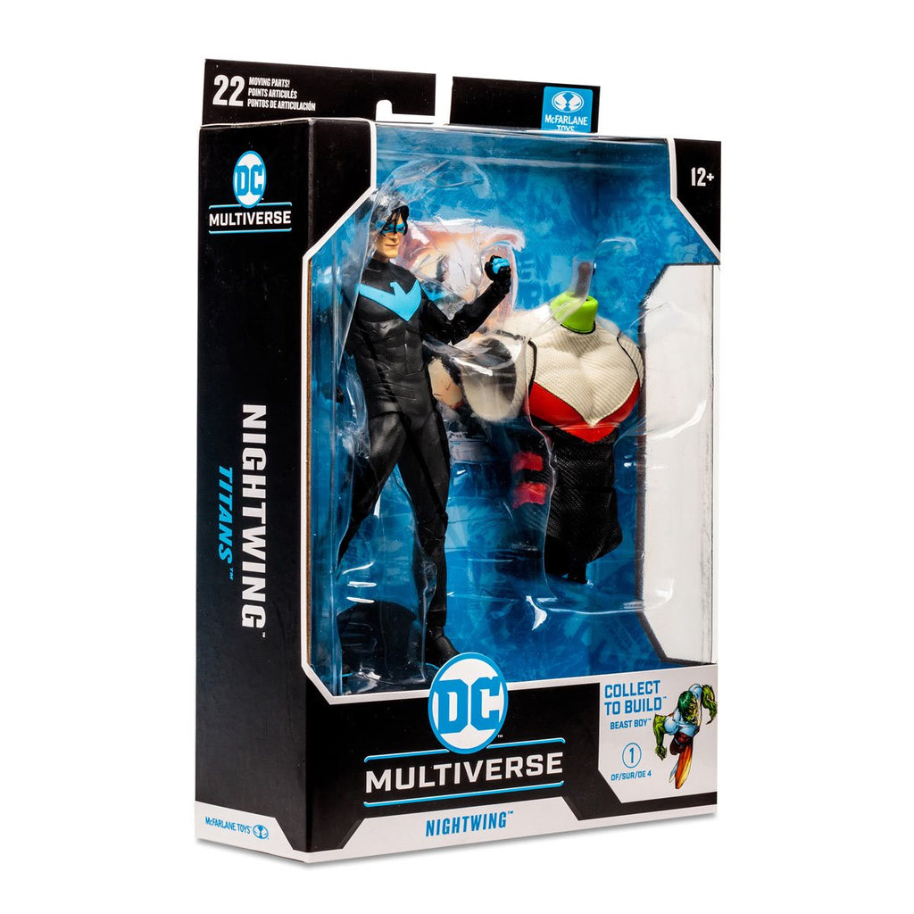 DC Multiverse - Titans (Beast Boy BAF) Nightwing Action Figure (15646)