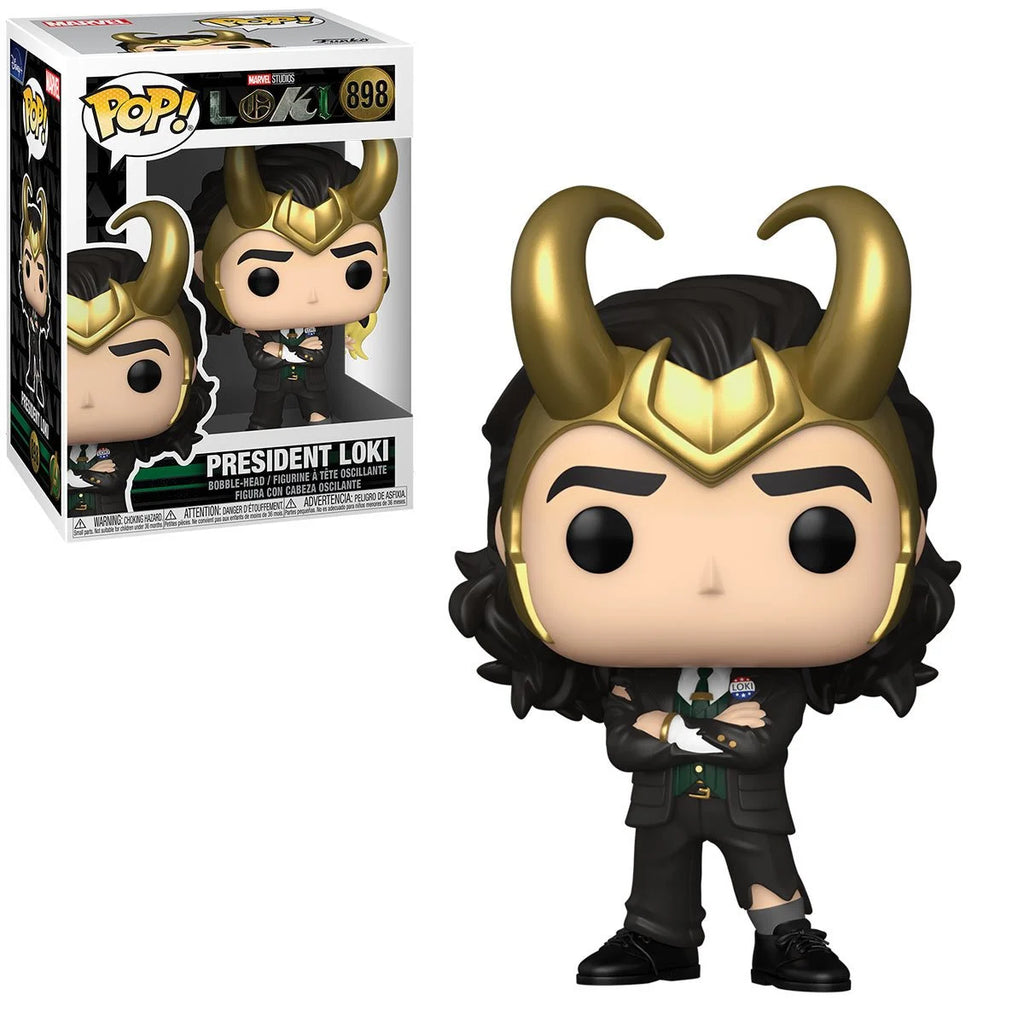 Funko Pop! Marvel #898 - Loki - President Loki Vinyl Figure (55743) LO –  Toynado
