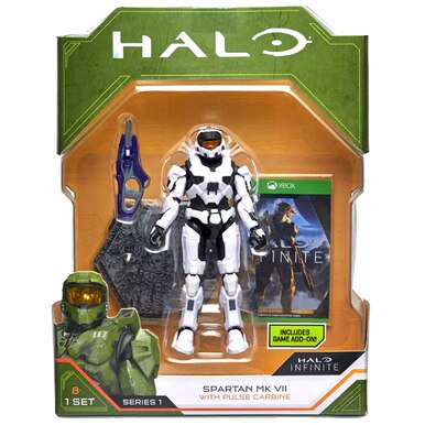 Halo Infinite - Series 1 - Spartan MK VII (With Pulse Carbine) Action Figure (HLW0007) LAST ONE!