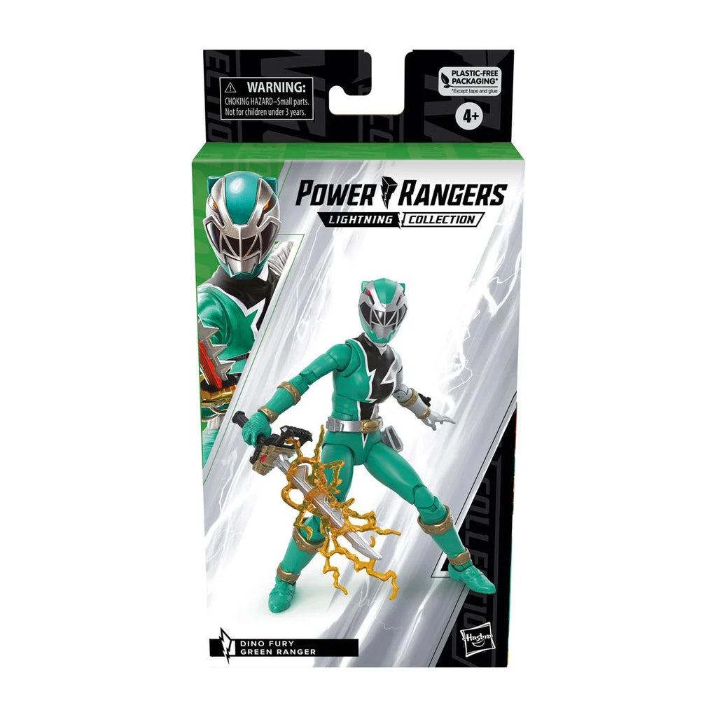 Power Rangers Lightning Collection - Dino Fury Green Ranger Action Figure (F4517)
