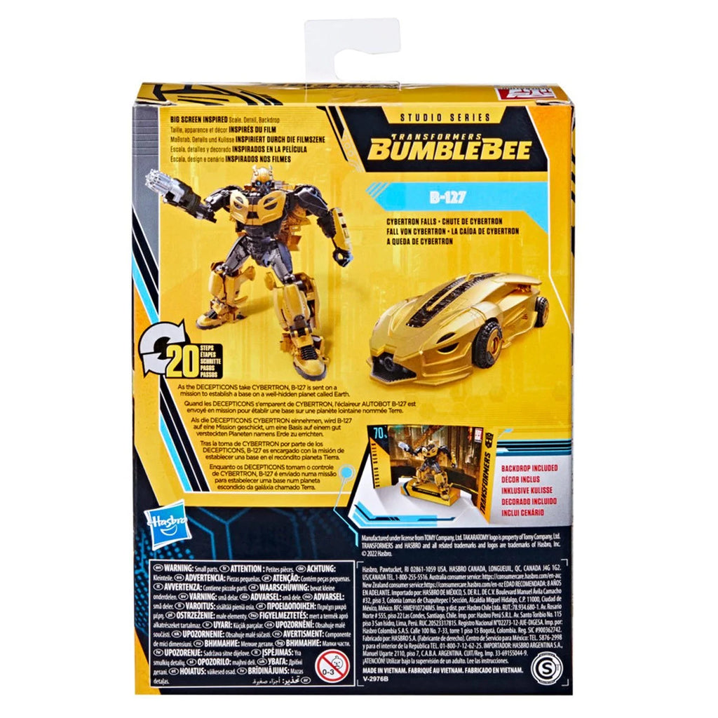 Transformers - Studio Series 70-BB - Buzzworthy Bumblebee - B-127 Bumblebee Action Figure (F5470) LOW STOCK