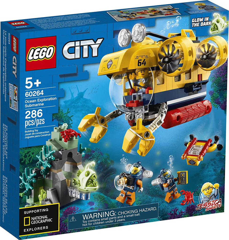 LEGO City - Ocean Exploration Submarine (60264) Retired Building Toy