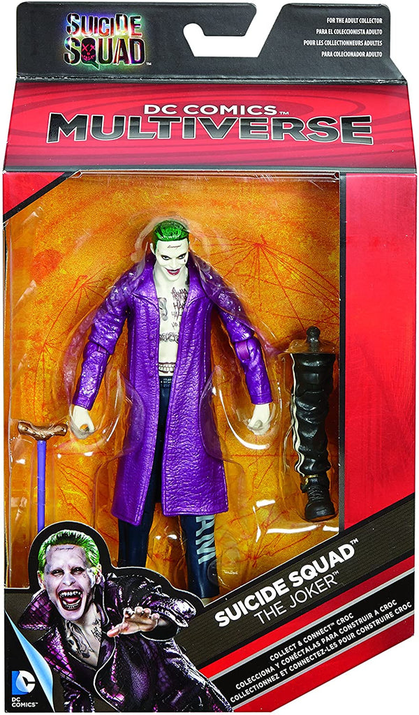 DC Comics Multiverse - Croc BAF - Suicide Squad - The Joker Action Figure (DNV38)