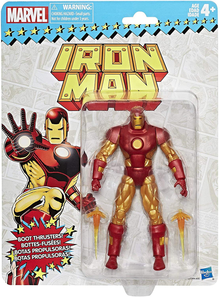 Marvel Legends - Retro Collection - Series 1 - Iron Man (E3998) Action Figure LAST ONE!