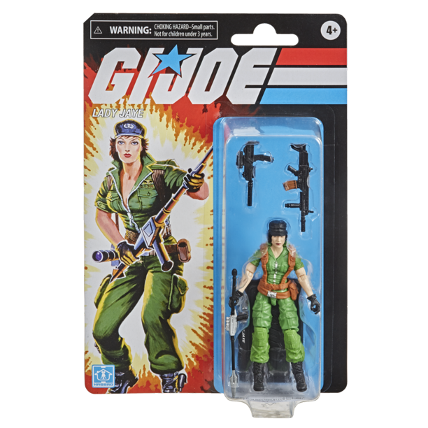 G.I. Joe Retro Collection - Lady Jaye (F1004) 3.75-Inch Action Figure LOW STOCK