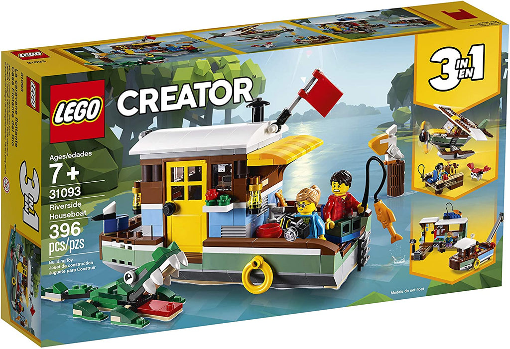 LEGO Creator Riverside Houseboat (31093) 3-in-1 Retired Building
