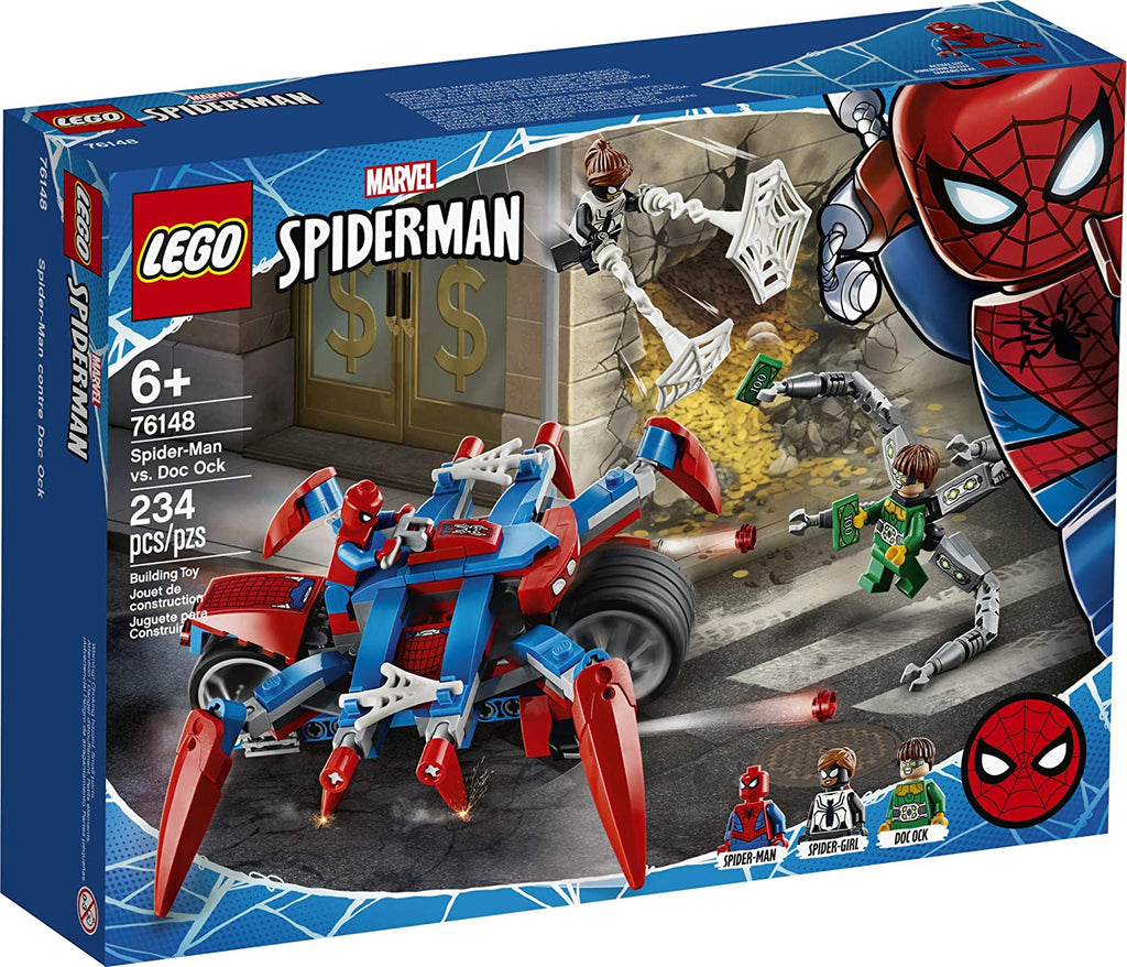 LEGO Marvel Spider-Man - Spider-Man vs. Doc Ock (76148) Retired Building Toy LOW STOCK