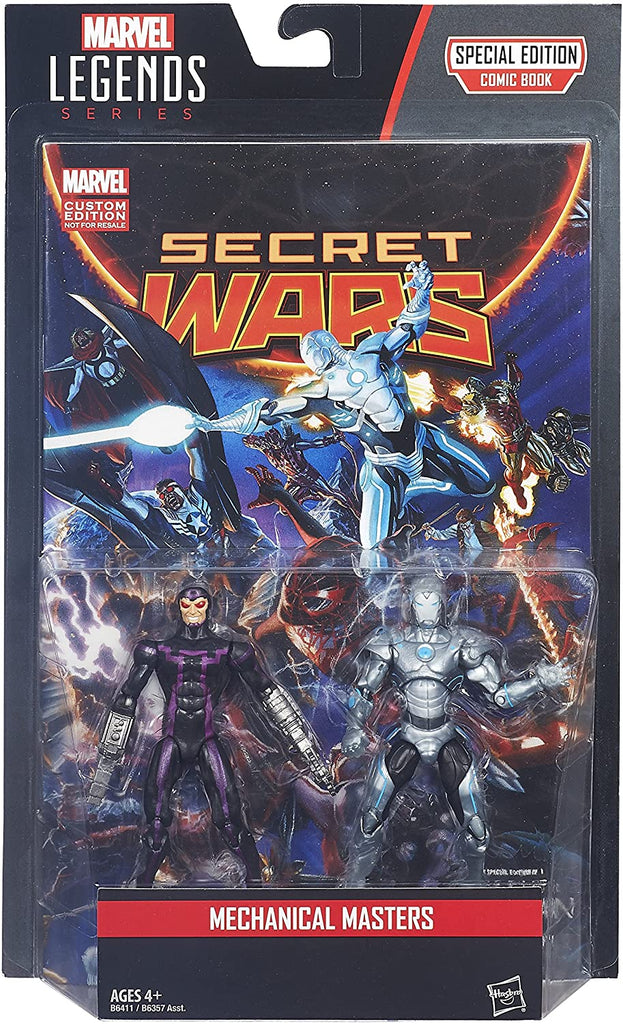 Marvel Legends Special Edition Comic Book - Secret Wars - Mechanical Masters Action Figures (B6411)
