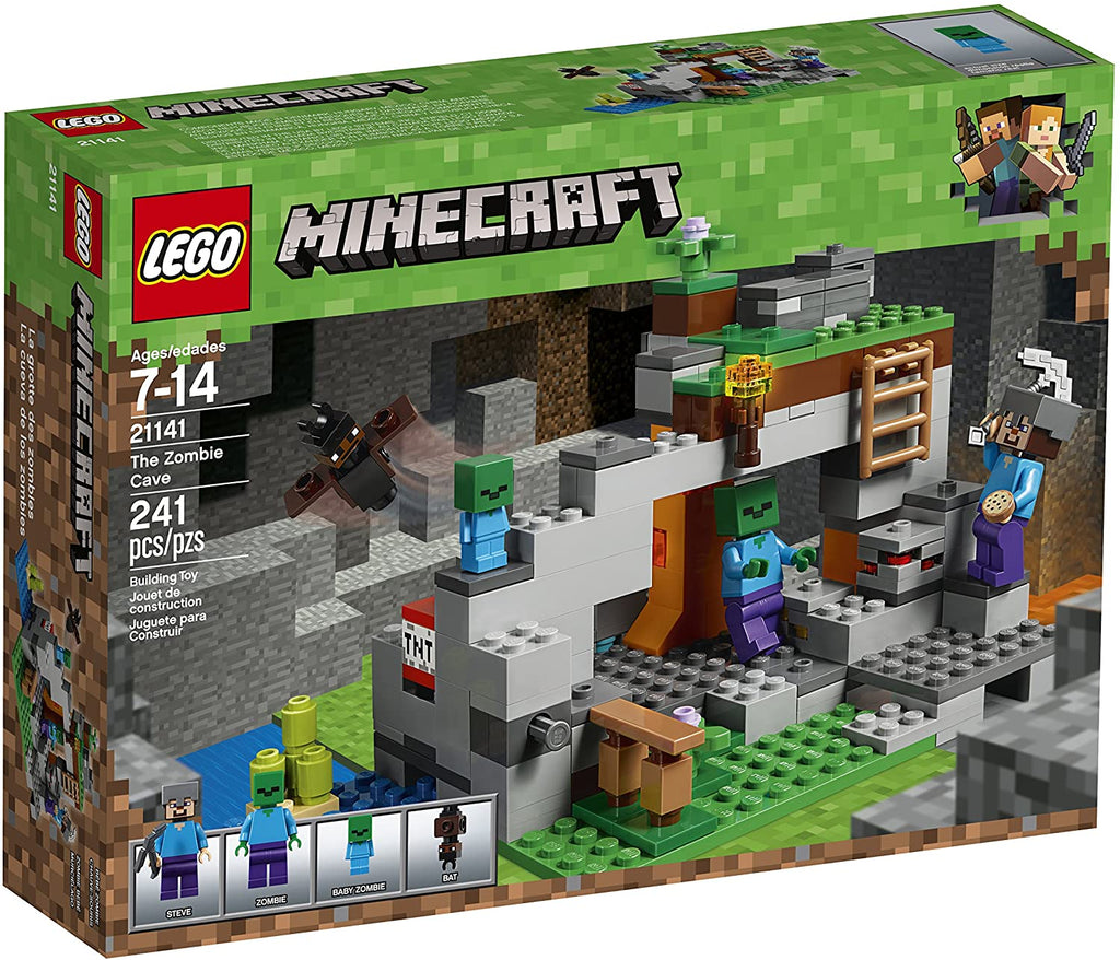 LEGO Minecraft - The Zombie Cave (21141) RETIRED Building Toy LAST ONE!