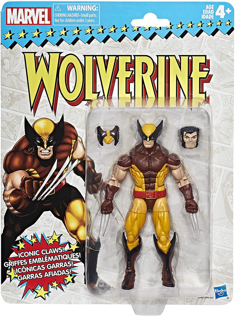 Marvel Legends - Retro Collection - Series 1 - Wolverine (E4000) Action Figure