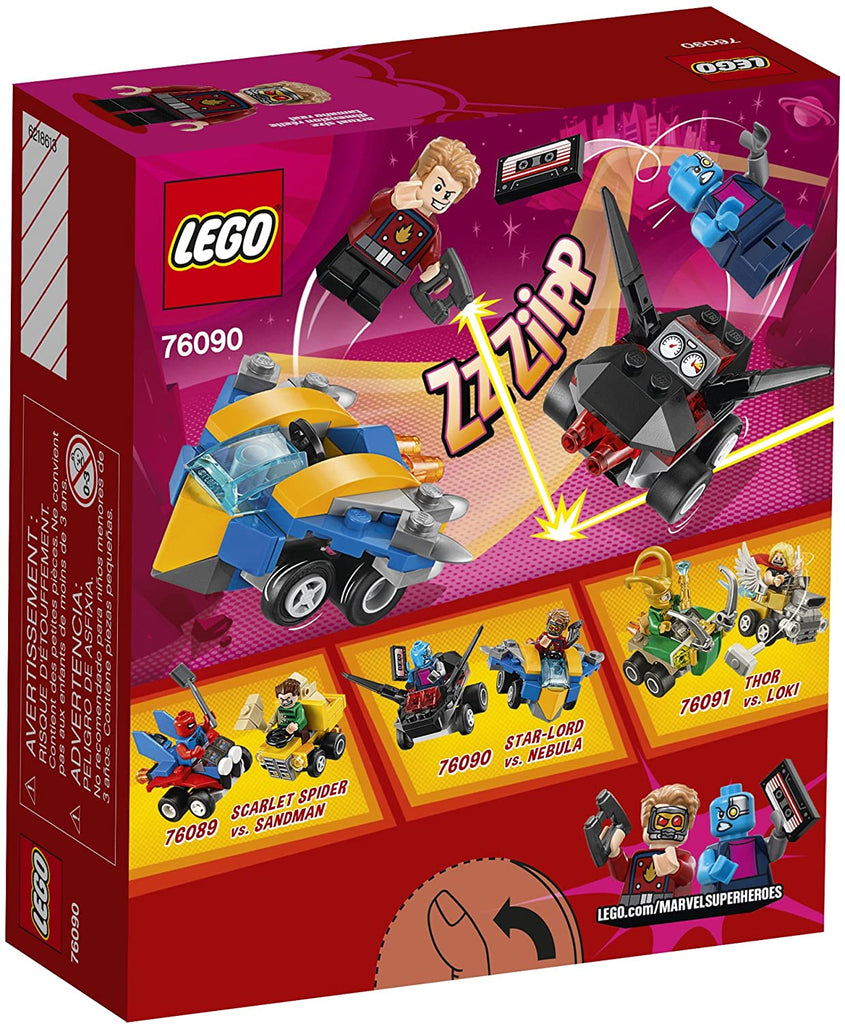 LEGO - Marvel Super Heroes - Mighty Micros - Star-Lord vs. Nebula (76090) Retired Building Toy