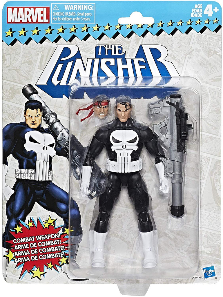 Marvel Legends - Retro Collection - Series 1 - The Punisher (E4001) Action Figure