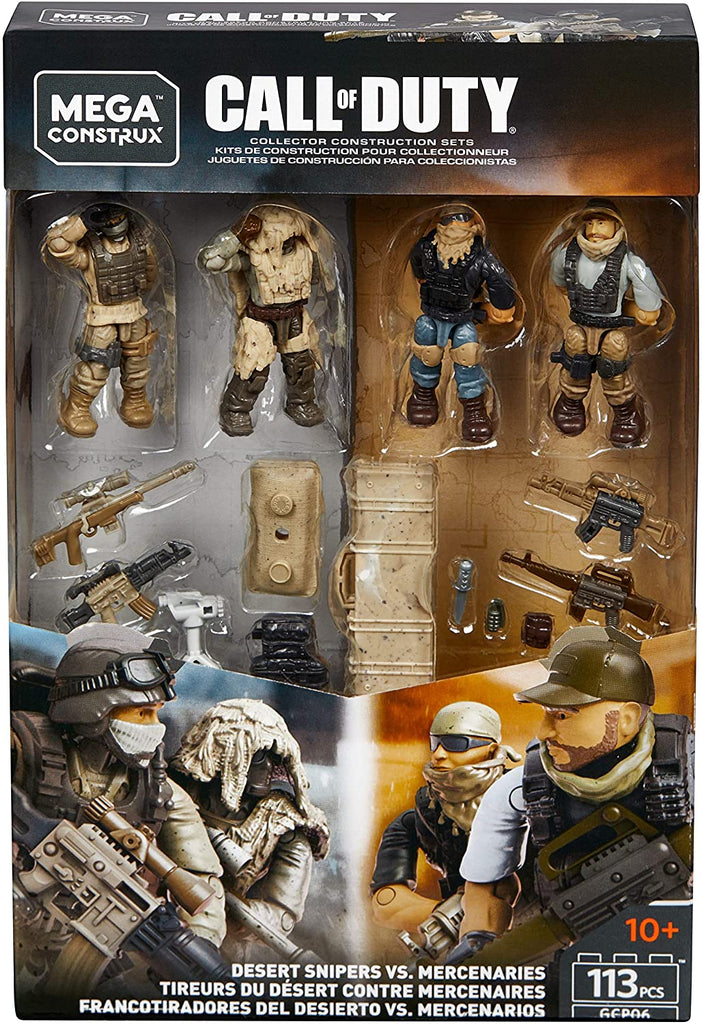 Mega Construx - Call of Duty - Desert Snipers vs. Mercenaries (GCP06) LOW STOCK