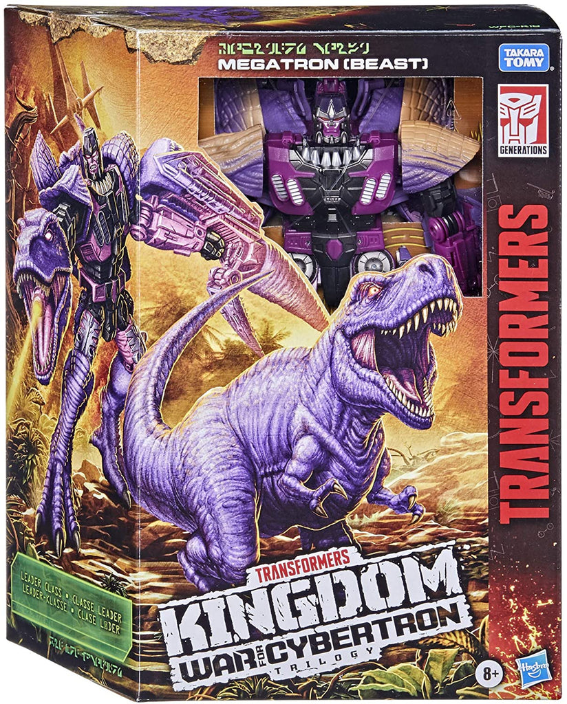 Transformers: War for Cybertron - Kingdom WFC-K10 Leader Class Megatron (T-Rex Beast) Figure (F0698) LOW STOCK