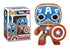 Funko Pop! Marvel #933 - Gingerbread Captain America Vinyl Figure