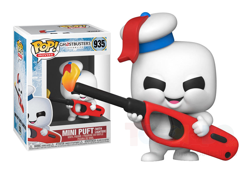 Funko Pop! Movies - Ghostbusters Afterlife #935 - Mini Puft (with Lighter) Vinyl Figure (48491) LOW STOCK