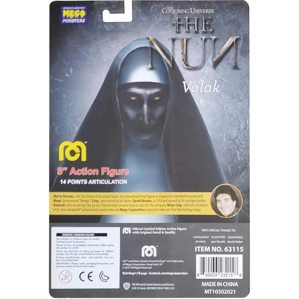 Mego Horror - The Conjuring Universe - Valak (The Nun) 8-Inch Action Figure (63058)