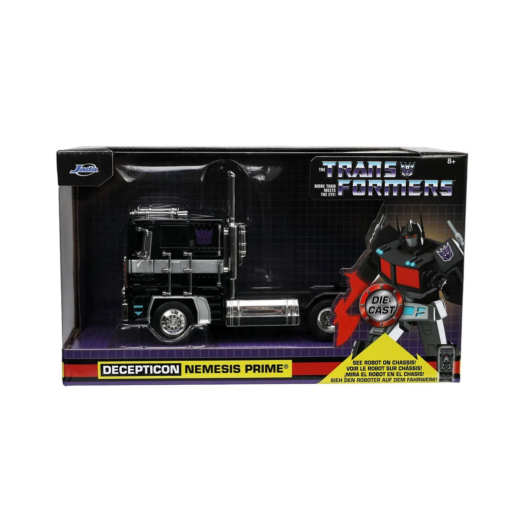 Transformers: G1 Series - Decepticon Nemesis Prime 1:24 Scale Die-Cast Metal Vehicle (33490) LOW STOCK