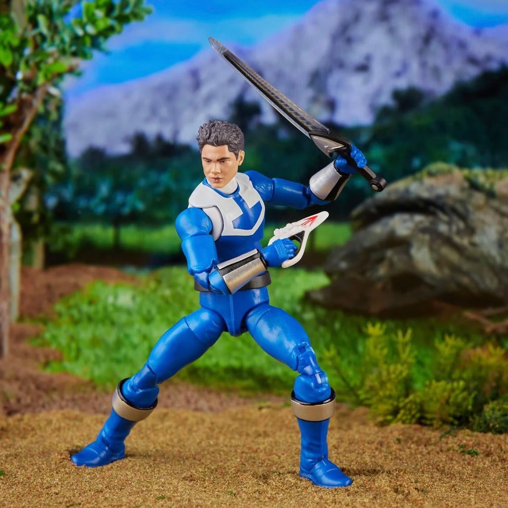 Power Rangers: Lightning Collection - Time Force Blue Ranger (With Vector Cycle) Action Figure (F5702) LAST ONE!