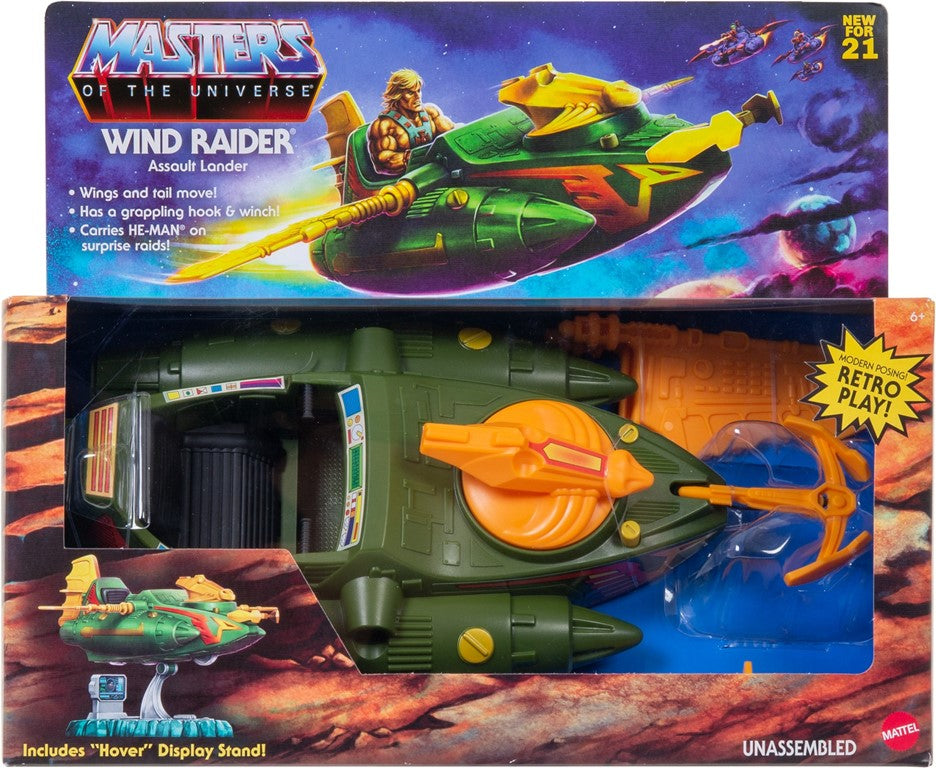 MOTU Masters of the Universe: Origins - Wind Raider - Assault Lander Vehicle (GYY34) LOW STOCK