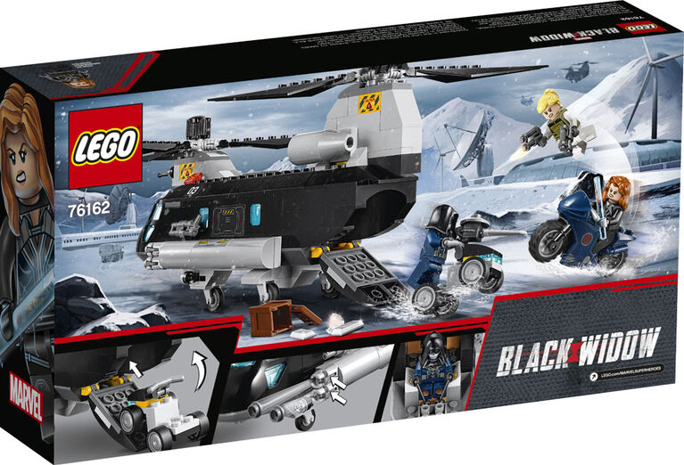 LEGO Marvel Black Widow - Black Widow\'s Helicopter Chase (76162) Building Toy LAST ONE!