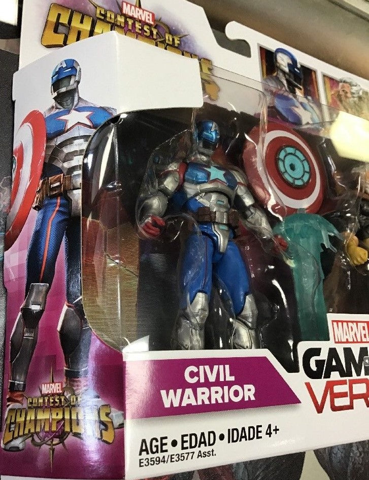 Hasbro - Marvel Gamerverse - Contest of Champions - Civil Warrior & The Collector (E3594) LOW STOCK