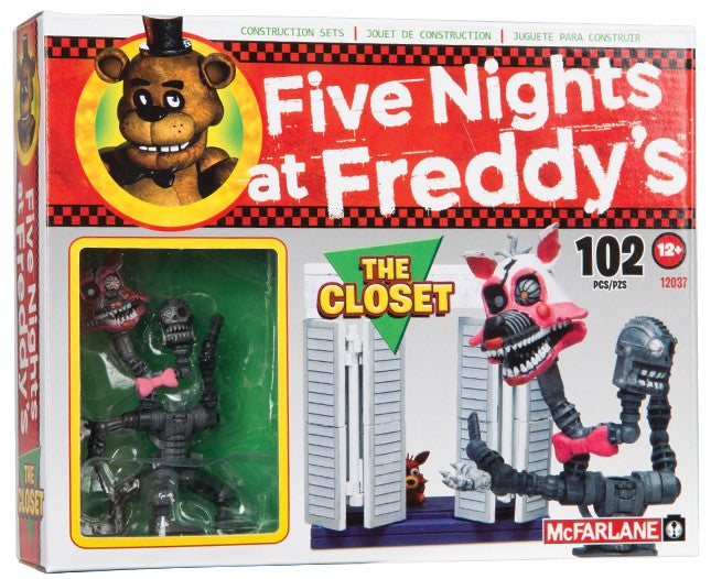McFarlane Construction Set - Five Nights at Freddy's - The Closet + Nightmare Mangle Figure (12037)