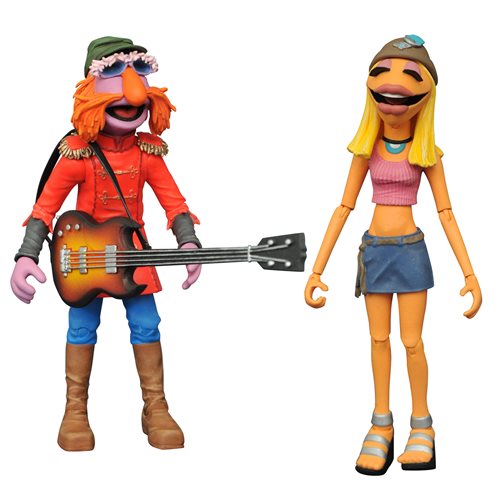 Diamond Select Toys - The Muppets - Floyd and Janice Action Figures with Accessories (84316) LOW STOCK