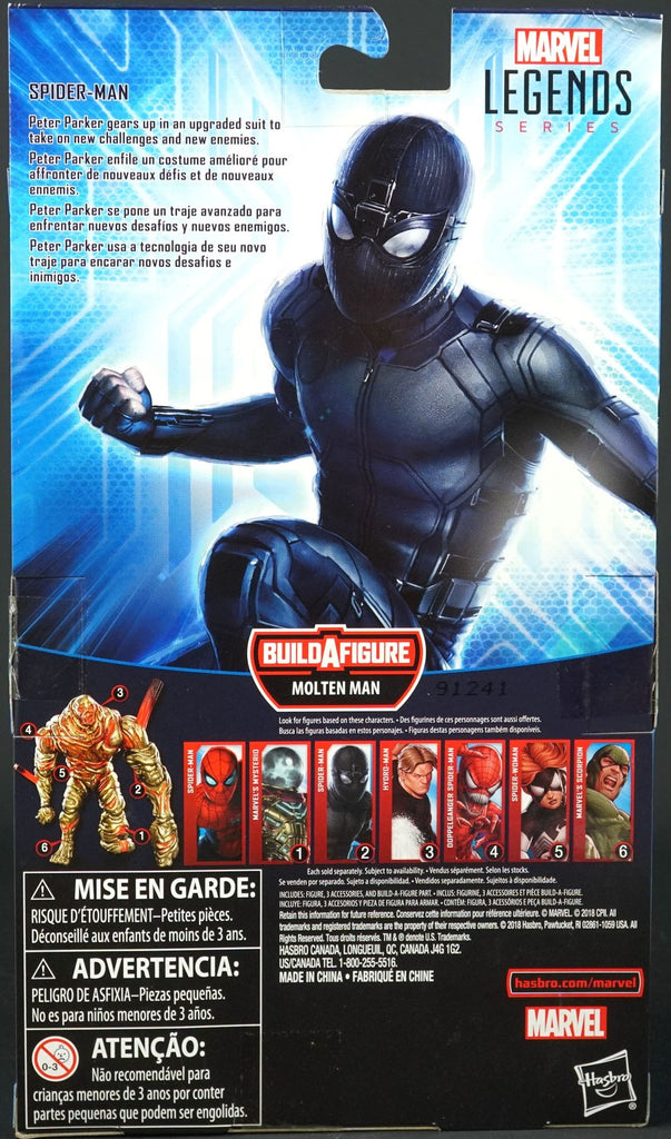 Marvel Legends Molten Man BAF Spider-Man Far From Home